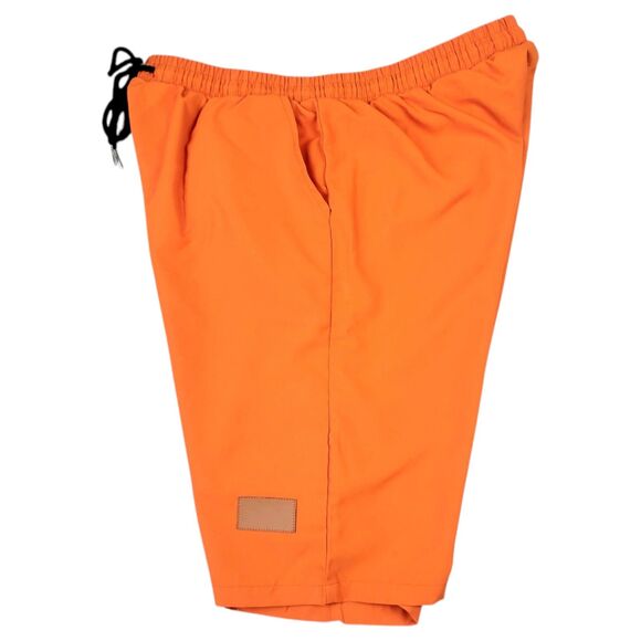 **Men’s XL Orange Drawstring Lightweight Summer Shorts Comfortable Casual Wear** - Picture 7 of 12